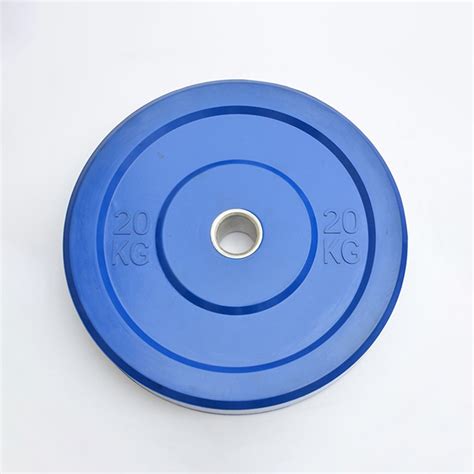 Color Rubber Bumper Plate Professional Weight Lifting Gym Equipment China Plate Weights And