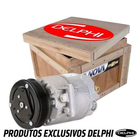 Compressor Do Ar Condicionado Delphi Agile montana Cs20078 Autopeças