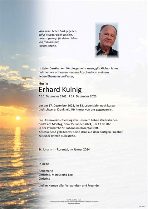 Parte F R Erhard Kulnig Pax Requiem