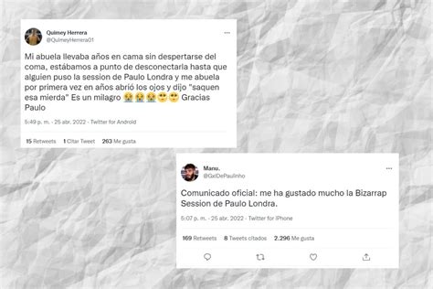 Paulo Londra Y Bizarrap Las Reacciones En Redes Sociales A La Bzrp