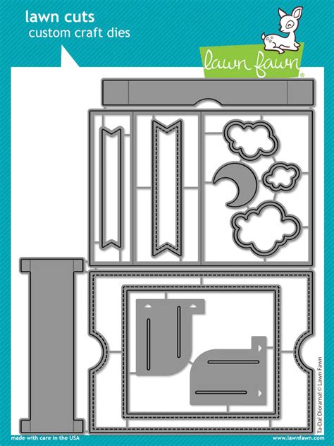 Lawn Fawn Tada Diorama Die Set Australia