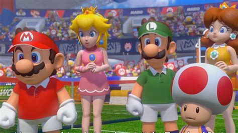 Mario Tennis Aces All Characters New Intro Cutscene Opening Ver