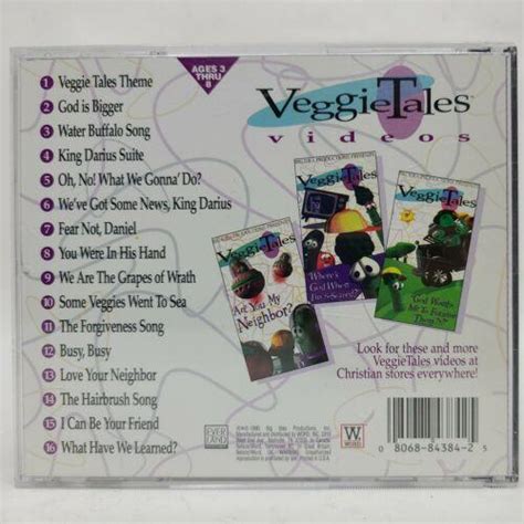 Veggie Tunes By Veggietales Cd 1995 Word Distribution Good 3933289496