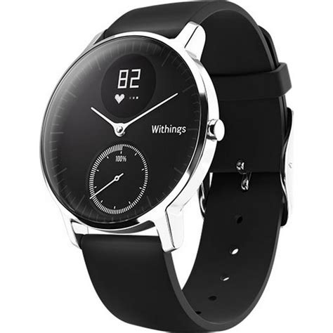 Buy Withings Steel HR 36 Mm Black On Robot Advance