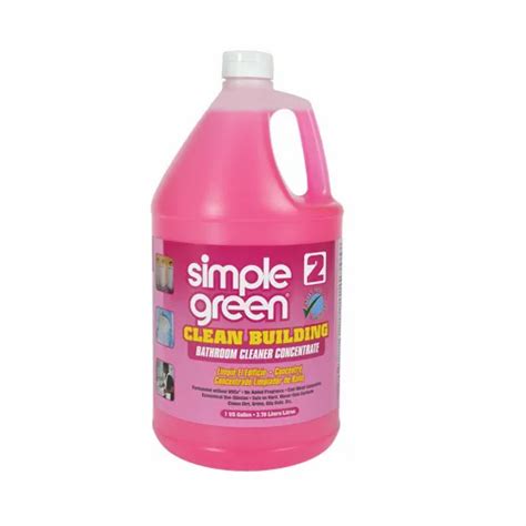 Simple Green Clean Building Bathroom Cleaner Packaging Size 1 Gallon