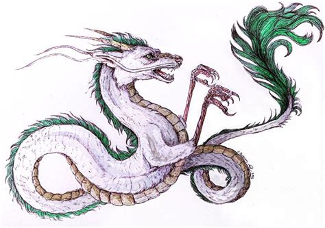 Realistic Haku Dragon by jessburnett (With images) | Deti