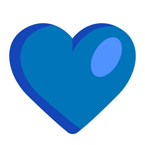 Blue Heart Flat Icon Fluentui Emoji Flat Iconpack Microsoft