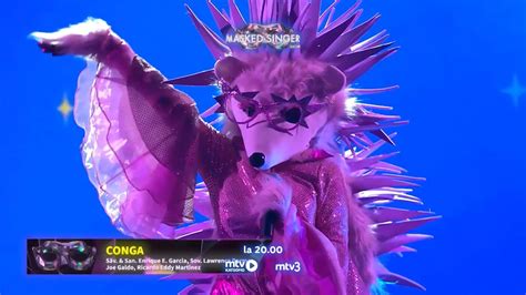 Siili Conga Masked Singer Suomi La 20 00 MTV3 YouTube