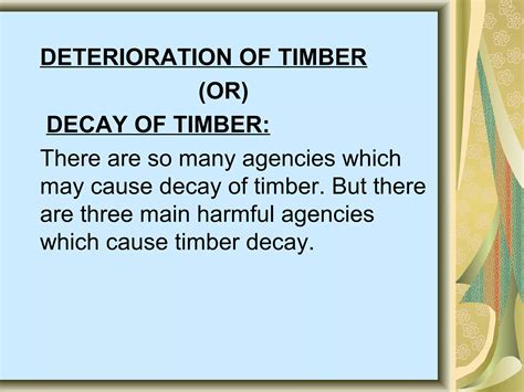 Timber | PPT