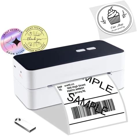 Amazon Vretti Shipping Label Printer Usb Thermal Label