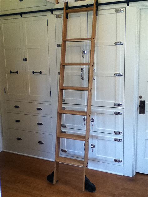 8 Clever Ways To Use A Rolling Library Ladder All Over The House Cs