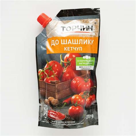 Ketchup Do Shashliku Pasteurized Torchin By Volyn Holding Limassol