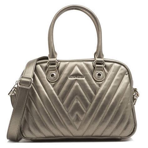 Designer David Jones Chevron Satchel Satchel Mezon Handbags
