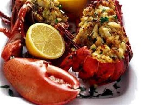 Baked Stuffed Lobster Lobster Recipes Baked Stuffed Lobster