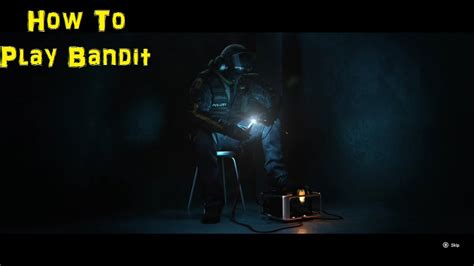 How To Bandit Rainbow 6 Siege Operator Guide And Gameplay Youtube