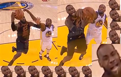 Kevin Durant Clutch Block On Lebron James Rwarriors