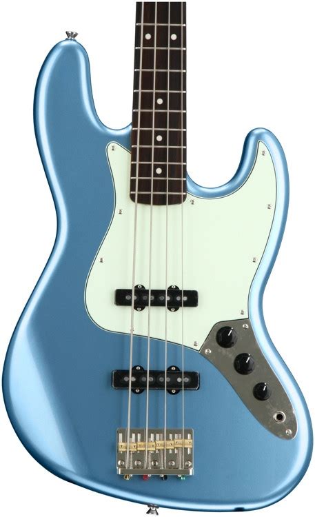 Squier James Johnston Jazz Bass Lake Placid Blue Sweetwater