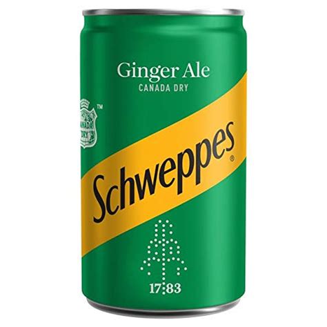 Schweppes Canada Dry Ginger Ale Ml Mini Can Pack Nxdeals