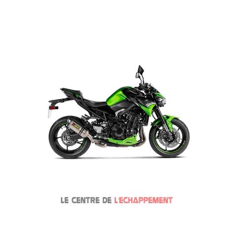 Silencieux AKRAPOVIC Slip On Kawasaki Z 900 2020 Coupelle Carbone