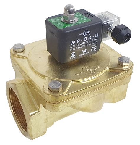 N Closed Brass Solenoid Valve Ad