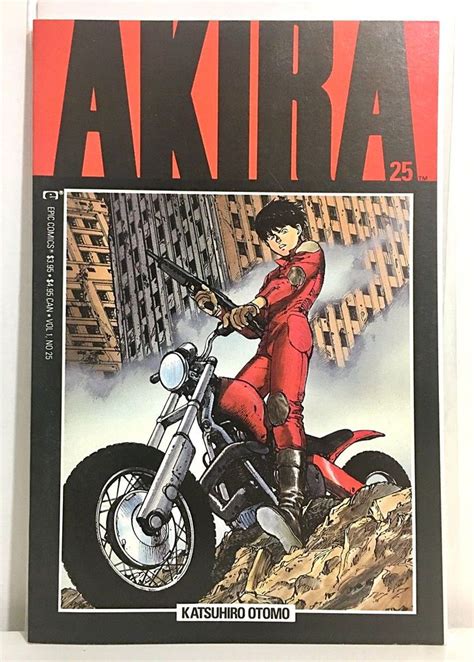 Akira Vol1 25 1988 Vintage Epic Comics Comic Book Ebay Akira