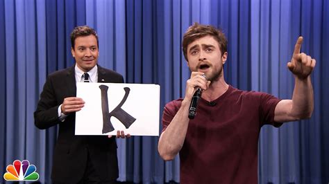 Daniel Radcliffe Expertly Performs Alphabet Aerobics By Blackalicious