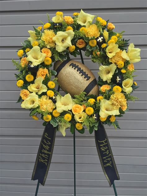 Saints Fan Remembrance Wreath In New Orleans LA Mona S Accents