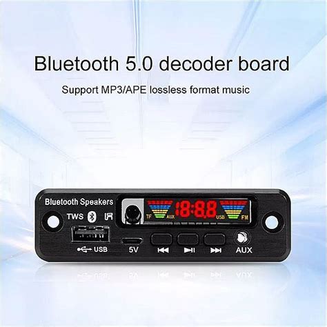 Kebidu Bluetooth Mp V Usb Aux Tf Fm Mp