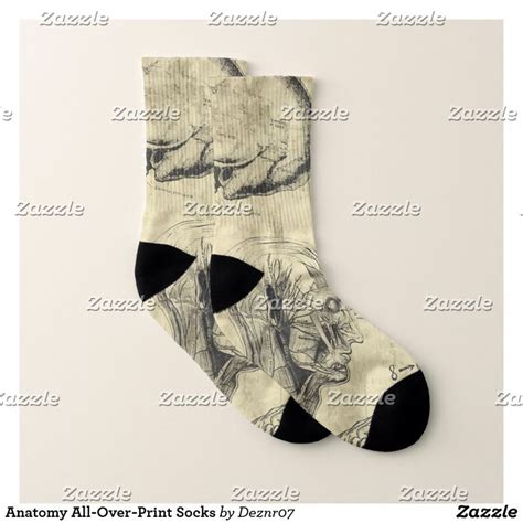 Anatomy All Over Print Socks Socks Print Anatomy