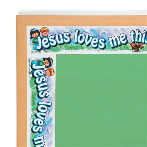 Carson Dellosa® Jesus Loves Me Bulletin Board Border Discontinued