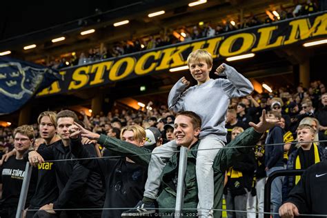 Aik Sundsvall Aik Supportrar Under Fot Flickr