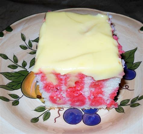 Our Cooking Obsession Strawberry Jell O Cake