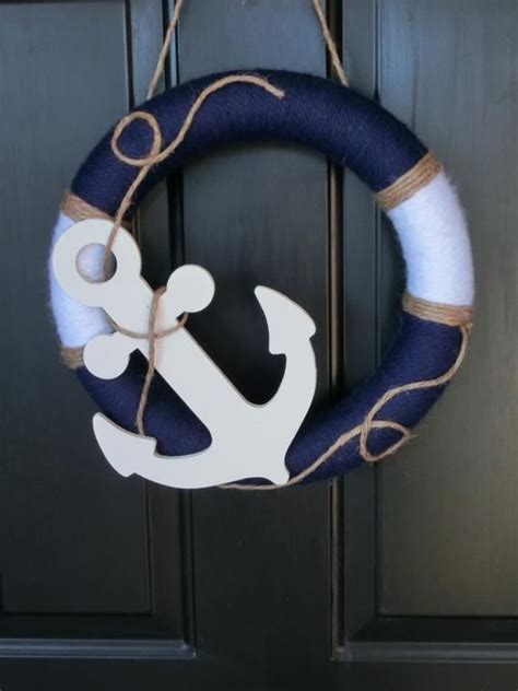 Nautical Wreath Nautical Wreath Nautical Crafts Handmade Home Decor