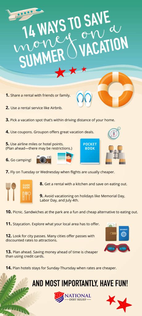 Ways To Save Money For Summer Vacation