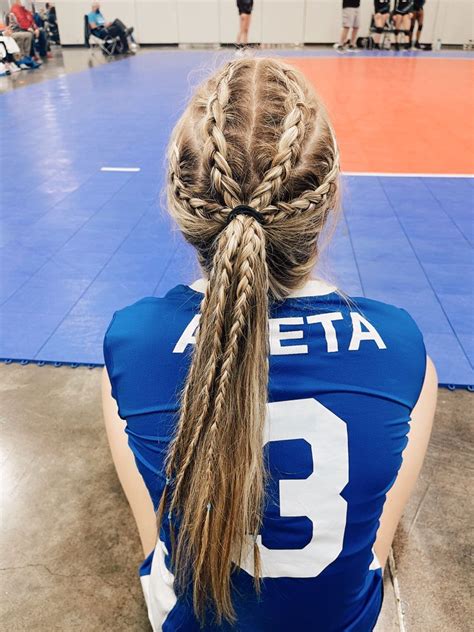 Volleyball Hairstyles Cute Volleyball Hairstyles Volleyball