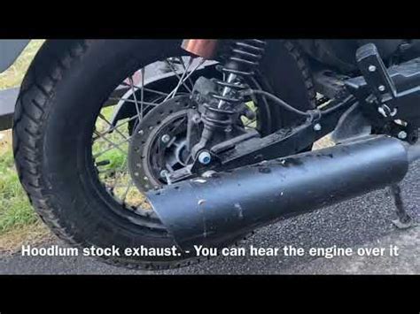 Sinnis Hoodlum With New Toro Exhaust Youtube