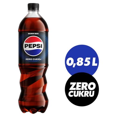 Pepsi Max Napój gazowany o smaku cola 0 85 l 1 szt 0 850 litr Pepsi