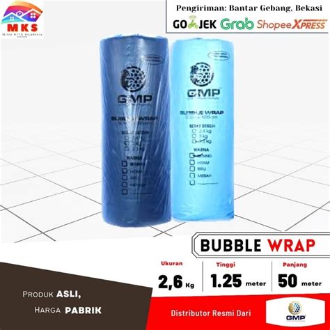 Jual Bubble Wrap Gmp Cm X Meter Kg Bubble Wrap Gmp