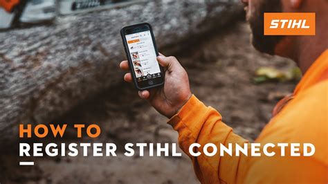 Stihl Connected How To Register For An Account Stihl Tutorial Youtube