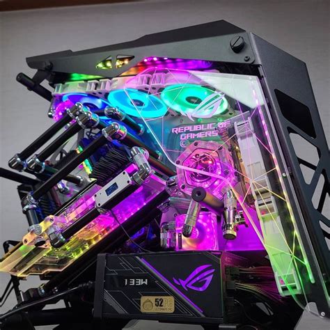 Watercooling pc extrem pc watercooled pc tuning computer rgb pc Custom ...