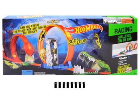 Гоночный трек Hot Wheel Крокодил хот вилс металлические машинки GoodGoods