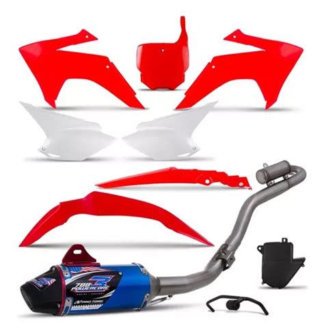 Kit Pl Stico Protork Crf Acomp Number Plate E Powercore Frete Gr Tis