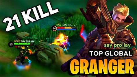 21 KILL Granger Best Build 2023 Granger Top Global Gameplay By