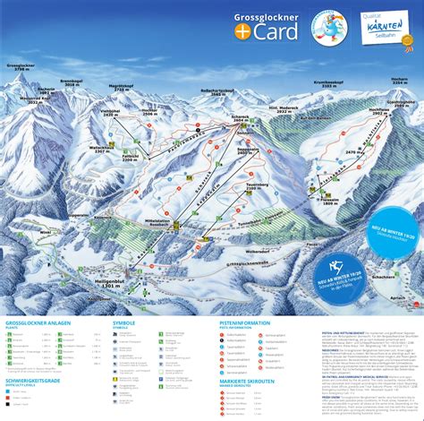 Grossglockner Piste Map Free Downloadable Piste Maps