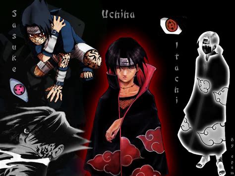 Fond D Cran Itachi Qui Bouge Sasuke Wallpaper Terbaru Anime