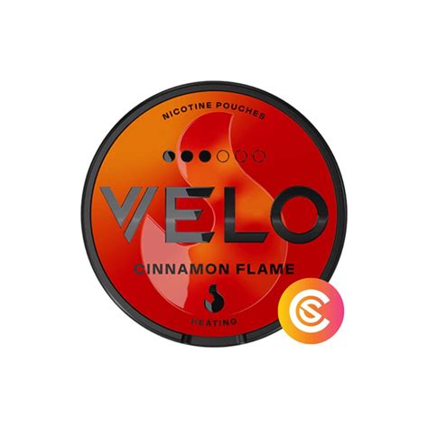 Velo Cinnamon Flame Strong Buy Nicotine Pouches Snus Core