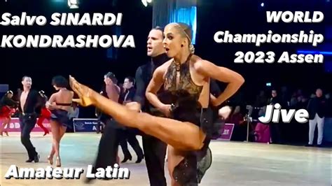 Salvo Sinardi Sasha Kondrashova World Championship Jive