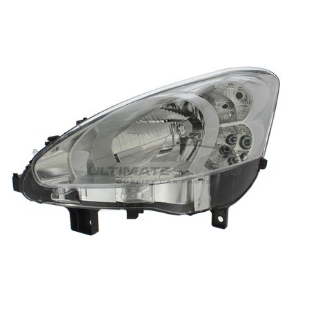 Peugeot Partner Headlight Headlamp Passenger Side LH Halogen