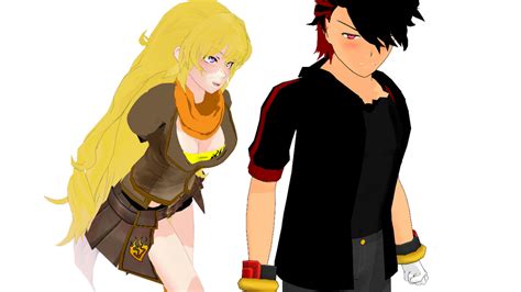 Sonic X Rwby Yang Teases Shadow By Mergedzamasuva On Deviantart