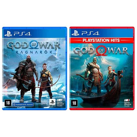 Jogo God Of War Ragnarok Playstation Pontofrio